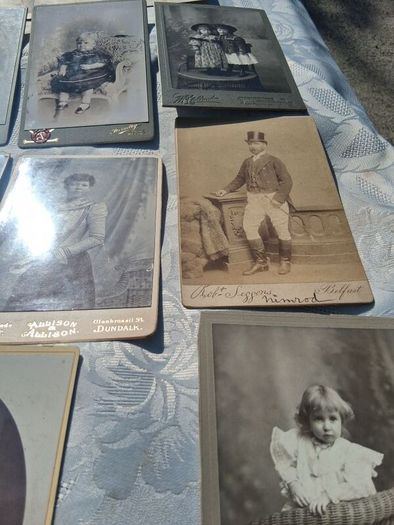42 X Irish Victorian and Edwardian Studio Portrait Photos