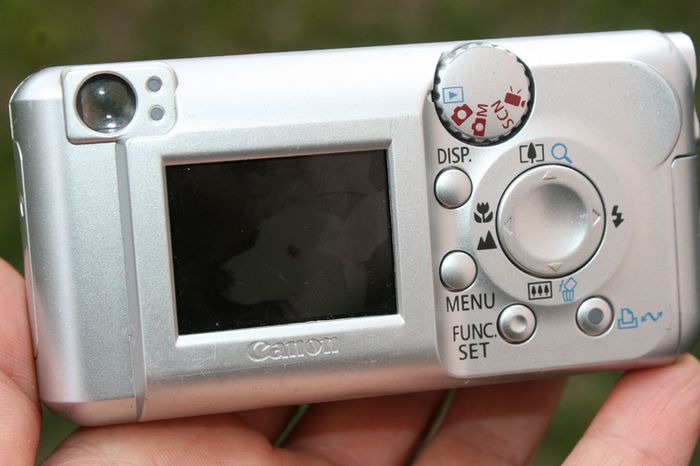 Canon Powershot A410 3.2MP Digital Camera - Silver Tested Works Great