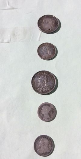 Victorian Silver coins