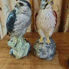 Two Vintage Beswick Beneagles 200ml Bird Decanters