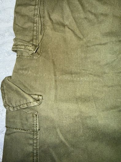 Khaki Bershka Cargos