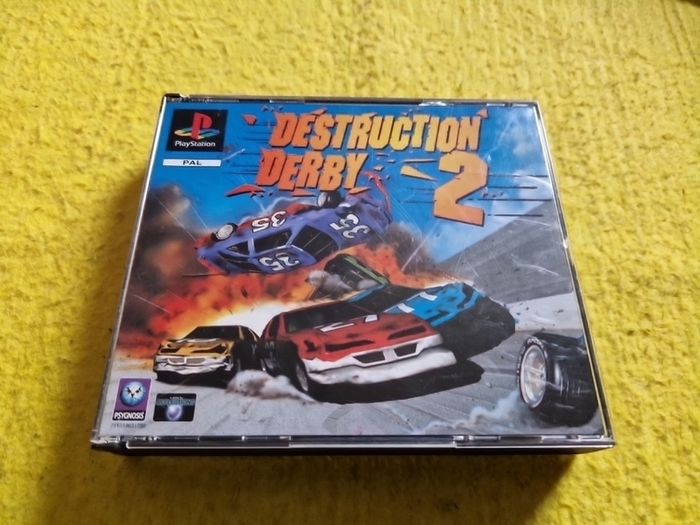 Destroy Derby 2 PlayStation1 Ps1 PlayStation2 Ps2 Games Original
