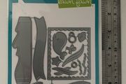 Lawn Fawn, Shadow box card Ocean Add-on die set, brand new