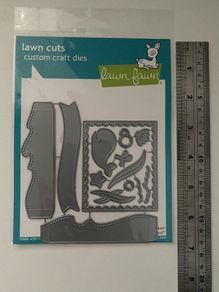 Lawn Fawn, Shadow box card Ocean Add-on die set, brand new