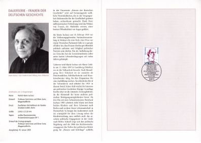 2003 Bundes Republic Deutschland (Germany) Federal Annual Stamp EFT Collection with 50 images of contents