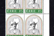 1981 Ireland 150th Anniversary of the Birth of Jeremiah O'Donovan Rossa Commemorative . Stamps Plate Block 1111 Mint Never Hinged (MNH)