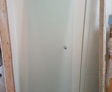 glass door