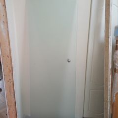 glass door