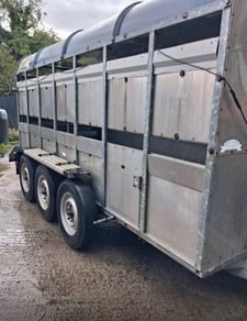 Cattle Trailer Tri Axel for Sale