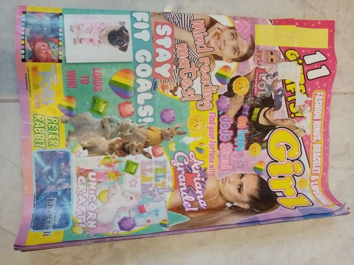 Brand new girls magazine
