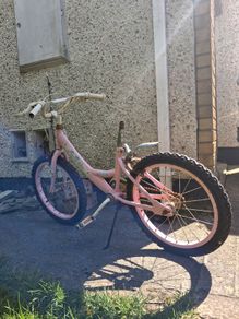 Bike/Stroller/tonka truck/ironing board/weight bench.