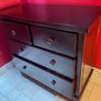 Mahogany Wardrobe And Matching Chest Of Drawers . Image 7