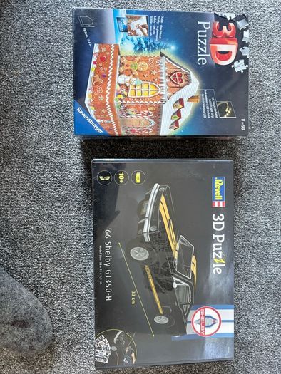 3D Jigsaw pieces