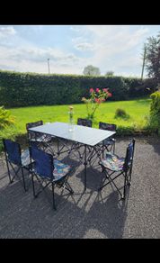 Portable Folding Table & 6 Chair Set