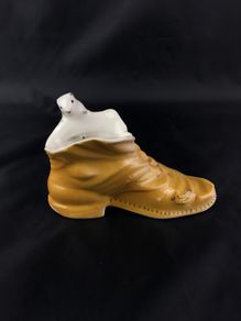 Vintage Polish Ceramic boot