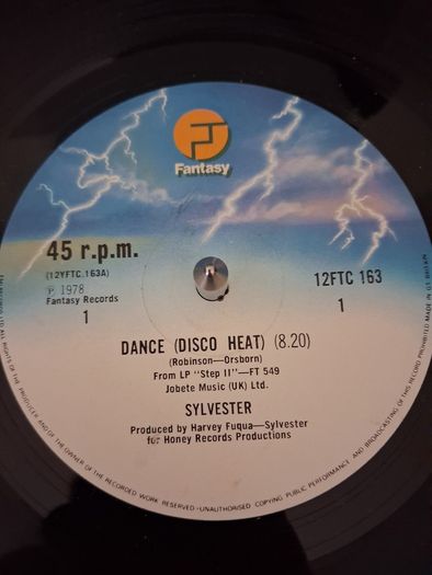 Sylvester - Dance (Disco Heat) - 12" - 1978