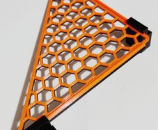 HoneyComb Magnetic Corner Frag Rack