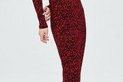 Zara polo neck dress