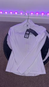 Sketchers Go Walk Zip Up XS Bone White