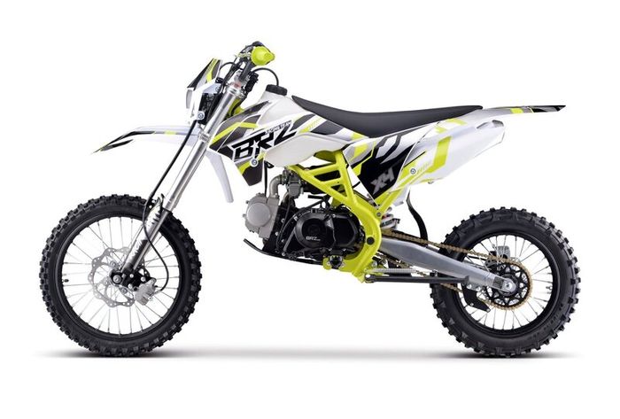 Junior/Adult BRZ Racing Pro 125cc Manual Dirt Bike 17/14 inch Big Wheel