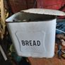 vintage enamel bread bin Image 2
