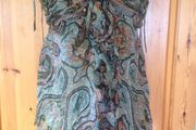 Size S/M Green Floaty Top