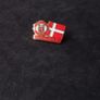 Manchester United Supporters Club - Denmark Lapel Pin Badge Image 2