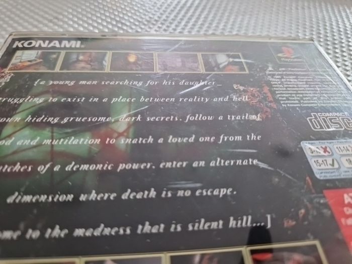 Silent Hill PlayStation1 Ps1 PlayStation2 Ps2 Games Original