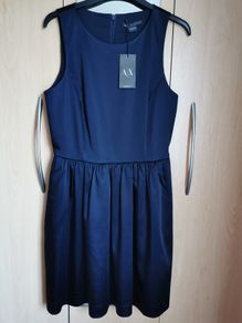 BNWT - Armani Exchange navy dress UK 8
