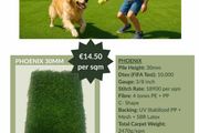 30mm New Artificial Grass - 14.50 per sqm