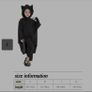 Kids Halloween Costume, Girls/ Boys Black Jumpsuit Connect Wings Image 4
