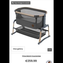 Baby equipment cot and bouncer swing maxi cozi
