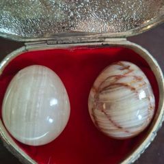 Agate decorative eggs