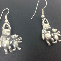 Winnie The Pooh Disney Earrings