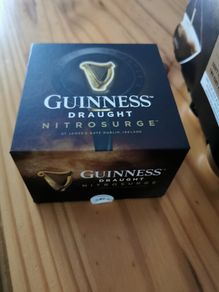 Guinness Nitro Surge device & 5 cans