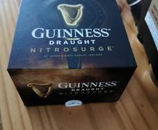 Guinness Nitro Surge device & 5 cans