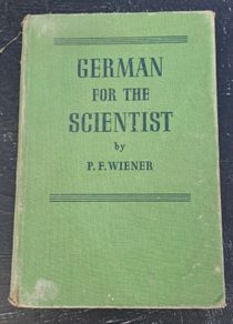 Vintage Book - German for Scientist