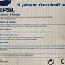 PEPSI - 5 Piece Football Set Image 3