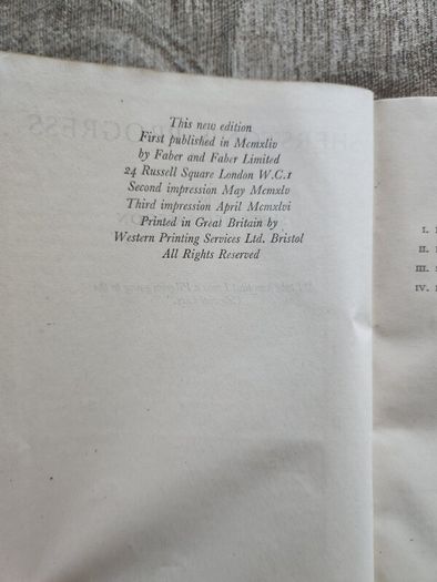 Sherston's Progress. By Siegfried Sassoon. Hardback With Dustjacket In Fair Condition