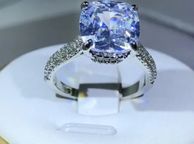 main image for ad Sterling Silver Solitaire Ring
