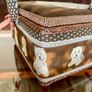 Vintage Sewing Basket West Highland Terrier Arnotts 20th Century VGC Image 10