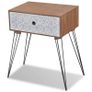 Nightstands with Drawer 2 pcs Brown Image 5