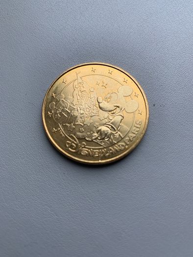 Gold  Mickey Mouse Coin