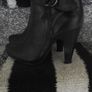 Black Leather  Boots (size 4/eu37) Image 3