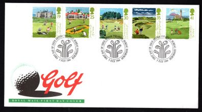 1994 Great Britain Scottish Golf Course Royal Mail Addressed Stamp First Day Cover (FDC)