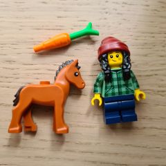lego horse and groom collectible series 22