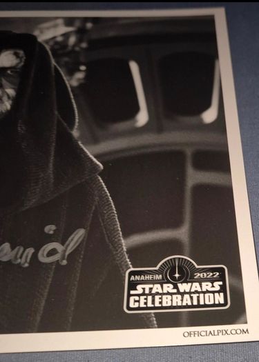 Star Wars Ian McDiarmid Autographed Signed  offical pix