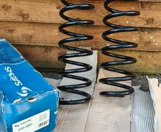 BMW e60 rear coil springs