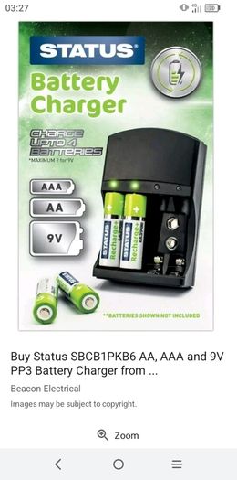 AAA +AA Battery charger