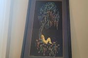 Art noveau "a summer dream" framed print